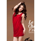 Free Shipping fashion 16-9315 package hip sexy wrinkle dress skirt Woman's clothes