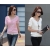 Free Shipping fashion 2012 new strapless V-neck simple loose T-shirt women's clothes