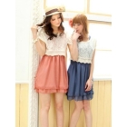 Free Shipping fashion N413-948 new 2012 two-piece  chiffon dress women's clothes