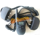 2pcs/lot  via EMS (2 dogs) Rechargeable and waterproof Remote dog training collar,pet product,pet collar ,anti bark collar,no bark
