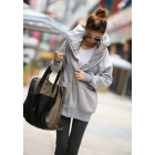 2011 New Korea Style Winter Dress jacket Long-sleeved Women's Sweatshirts coat free Size #33