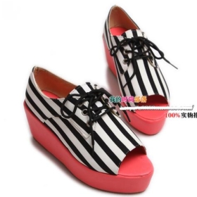 f ree shipping Women's sexy High-heeled shoes sandals Wedges mouth fish shoes china size 35 36 37 38 39 --8