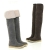   Women's Suede Flat Boots Winter Thigh High Boots /Over The Knee Boots Shoes  n4