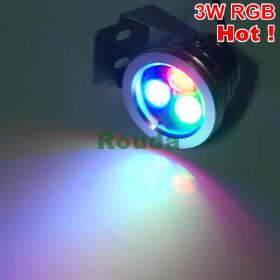 led projector outdoor 3w RGB flood light IP65 810LM/W 3*1W led projector 3W Gold color Outdoor High Power LED Waterproof Floodlight white/ Warm White 12V Lamp gold color free shipping