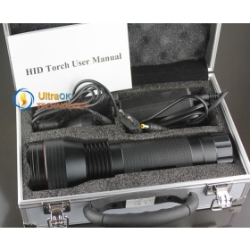 24W HID Xenon Spotlight 2500 Lumens Flashlight Torch Light Free shipping