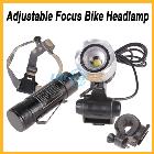 2 In 1 Adjustable Focus CREE  LED Bike Headlamp Head Light  1800 lumen + Bike Mount  Use 1x18650 or 26650 battery (Not included)