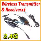 2.4G Wireless Car Transmitter & Receiver For Camera GPS Monitor  