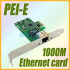 New One Port 10/100/1000MBPS 64 KB Ethernet Card Network Adapter for PC computer free shipping