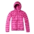 VANCL  Light Easy-Pack Hooded WOMEN Down Jacket Hot Pink SKU:118536