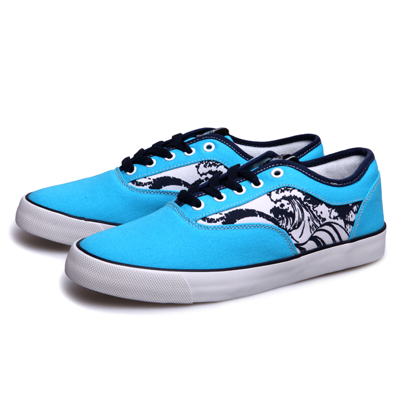 Shoes Ocean Blue SKU â€“ Wholesale VANCL Hawaiian Fashion Canvas Shoes ...