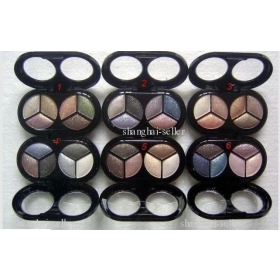 Wholesale free shipping make up color 6 colors palette in box net wt15g!!! 12pcs