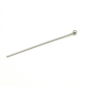 Free Shipping 20pcs  Sterling Silver Pins Needles For DIY Craft Jewelry WP021