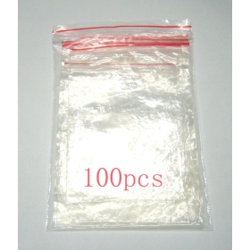Free Shipping 100pcs Ziplock Zipper Lock Plastic Bags 6x8cm WB1
