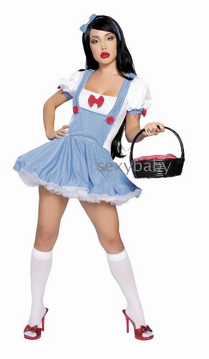 Sexy Cosplay Lingerie Dorothy Girl Wizard Of Oz Wholesale Sexy Cosplay Lingerie Dorothy Girl 4682