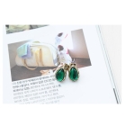 Earrings Oval Droplets Stud Earrings Knot China Jewelry Fashion Jewlery Wholesale  Fashion Women's Earrings Allor Jewelry Mix Color Free Shipping 