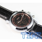 Luxury Automatic Mens Self Winding Leather Mechanical Skeleton Watches New 2012 freeship 