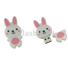 freeshipping 8GB lovely Rabbit Shaped USB Flash Disk Drive Pink