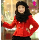 Free ship!Hot sale,fashion, girl coat/out of jack/girl cloth /girl Warm coat.fashion must-have