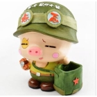 Hotsale! Soldier pen Piggy Bank/soldier Piggy Bank/Plastic  box,Free shipping