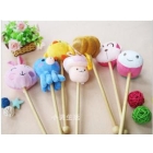 HOT NEW fashion GIFTS cute plush by hammer rod Cartoon massage hammer TOYS free shipping