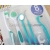 [MOQ 2 sets][Free shipping] 8 piece kit home dental care kit dental stain eraser mirror tongue tooth brush toothpick floss