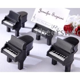 Ain't Love Grand?" Piano Place Card Holders with Cards (4pcs/lot )