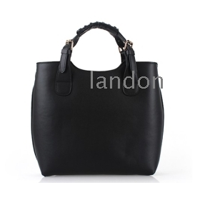 wholesale100% genuine leather cow lady's messenger bag,cylinder type handbag,shoulder handbag,free shipping,black color,ID:0071
