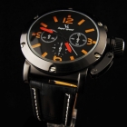 Newest Watch, fashion Orange watch with Special Quartz Analog Dial Band