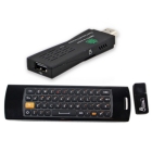 Brand New GV-21 Dual Core A9 1.6GHz 3D Android4.1 TV BOX + F10 MELE  Air Mouse keyboard free shipping wholesale # 160311