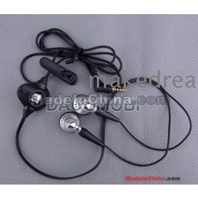3.5mm Stereo in-ear Earphone Mobile phone headset with microphone for   8520 8900 9500  100pcs/lot     