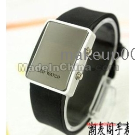 2011 South Korea gas LED new fashion superman convex lady watch joker watch compact electronic