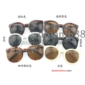     Europe and the United States after the men and women general black sunglasses sunglasses cool tide model