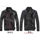                                           Coat male leather leather coat tide