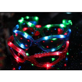 hot sale!!!free shipping new LDE shine glasses flash glasses Halloween mask mask Christmas decoration L 