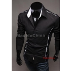 Han edition men's cultivate one's morality leisure men's long sleeve shirt shirt ICONS