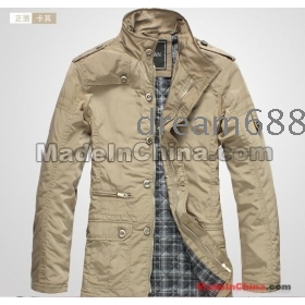 men's coat,fashion clothes,winter overcoat,outwear,winter jacket,Free shipping,wholesale