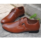 new Men's pointed leather shoes casual shoes mainstream trend shoes size 39 40 41 42 43 44 yy6