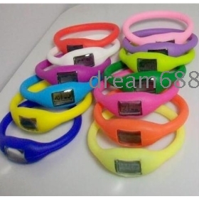 Promotion price !!! 20 Pcs Anion Health SP0RTS WATCHS maline power Bracelet Silicone Watch!