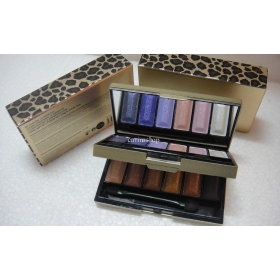 Free shippinggift new double eyeshadow eye shadow &rouge 12/pallette 8pic ***15