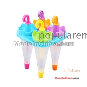 New Arrival Handle Colorful Candy Umbrella  Cream Maker Mold Free Shipping I016