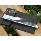 Free shiping  Camping Tableware Stainless Steel Foldable Knife