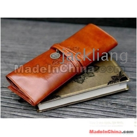 Free Shipping twilight classic leather pen bag 30pcs/lot wholesale