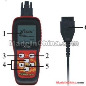 EOBDII CAN OBDII Scanner PS100 DHL Free Shipping 