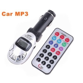 Car MP3 Player support SD card & USB with FM Transmitter Remote control,free shipping 