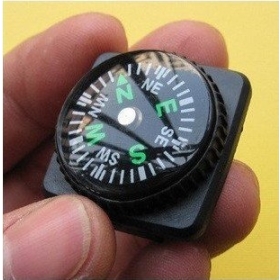Free shipping 50pcs/lot mini plastic Compass Cube Camping portable compass