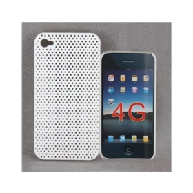 Free shipping-Mesh Style Plastic Back Skin Case Cover for  4G 2