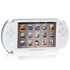 White JXD V5000 4GB 5.0-inch  Screen Arcade Game Player Mp3 Mp4 Mp5 Player with Recording/Dictionary Function