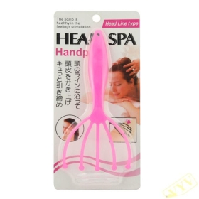 Hot Finger Style Soft Resin  SPA Scalp Massage Stress Relief Relieve Massager