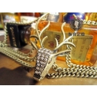 Min.order is $15 (mix order)  Bracelet Fashion Bangle Men/Women/girl Bangle Bohemian Bronze Deer Crystal Shiny  Bracelet Bangel S1304 
