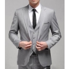 Wholesale cheap men's suits!!Free Shipping!!/Brand new Fashion black business suits,wedding suits/wedding tuxedo &Bridegroom suit/suit include Jacket+Pants+Tie+Vest / any Color Available 5055